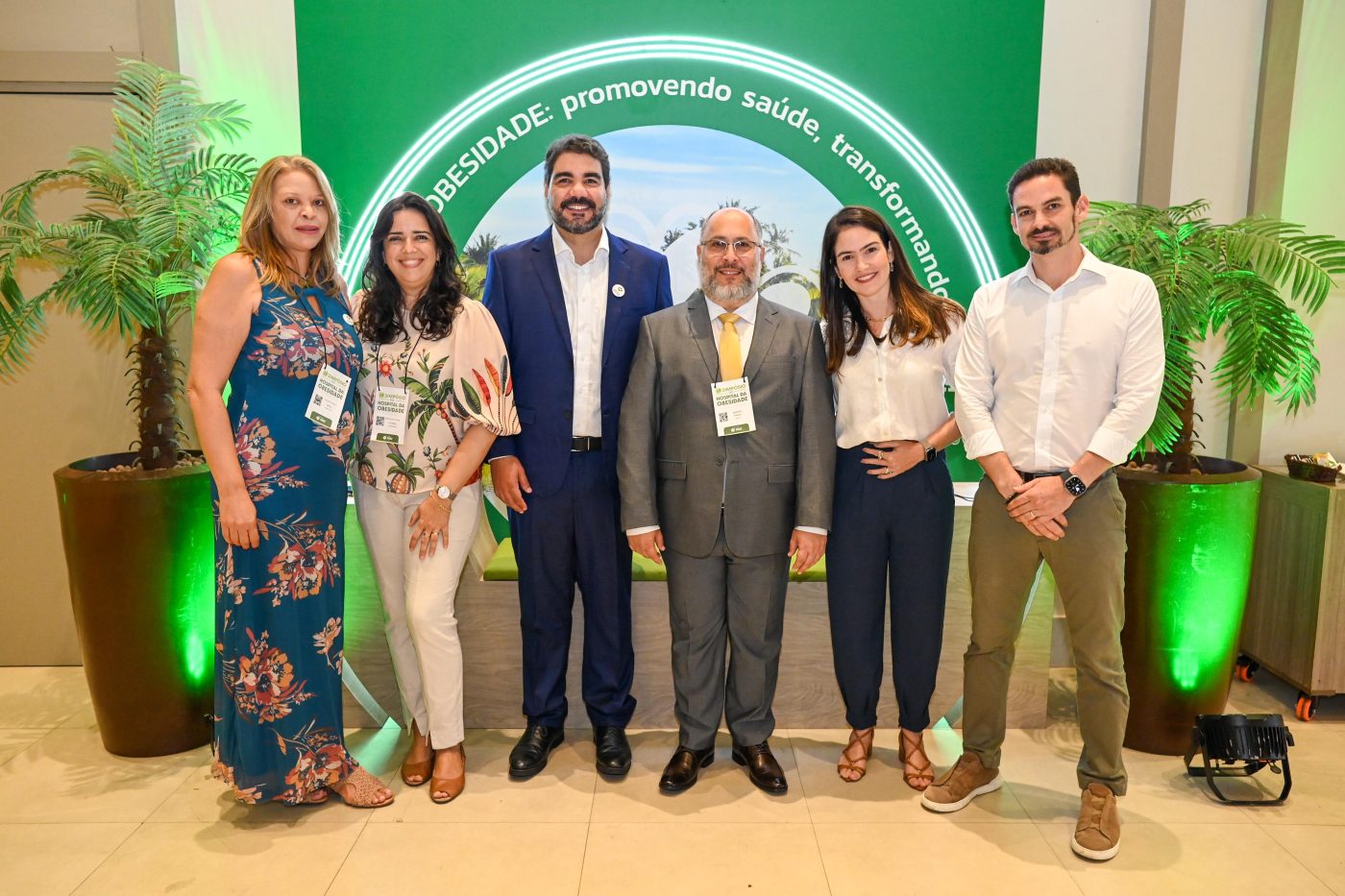 Jane Sholl, Márcia Cristina, Emanuel Soares, Sérgio Braga, Carla Gordilho e Ricardo Oliveira