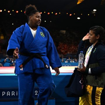 Judoca Bia Souza conquista o 1º ouro do Brasil nas Olimpíadas 2024 de Paris