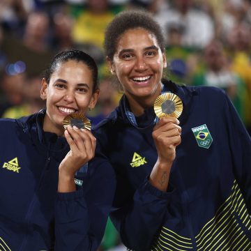 Duda e Ana Patrícia levarão bandeira do Brasil no encerramento da Olimpíada de Paris