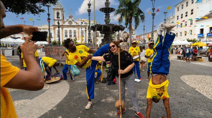 Chegada de turistas internacionais na Bahia aumenta mais de 30% no primeiro semestre de 2024