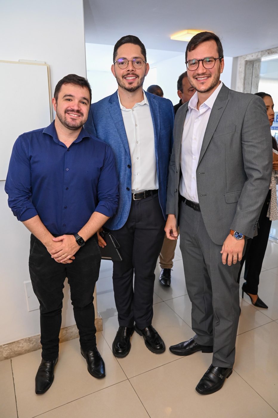 George Passos, Alan França e Eduardo Plessim