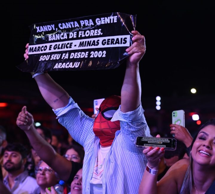 Fantasiado de Homem-Aranha, homem ganha viagem de graça durante show na Bahia