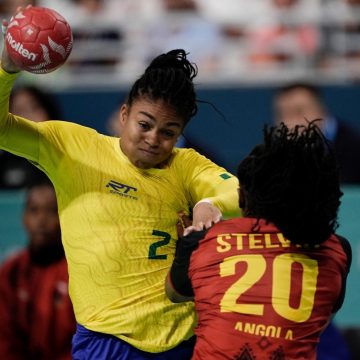 Brasil vence Angola e avança às quartas do handebol feminino em Paris