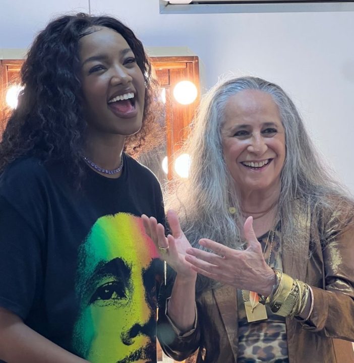 Iza comemora música em setlist de turnê de Caetano e Bethânia: ‘Só quero agradecer muito’