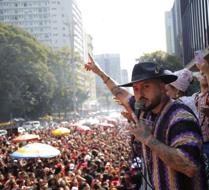 Marcha para Exú reúne multidão na Avenida Paulista