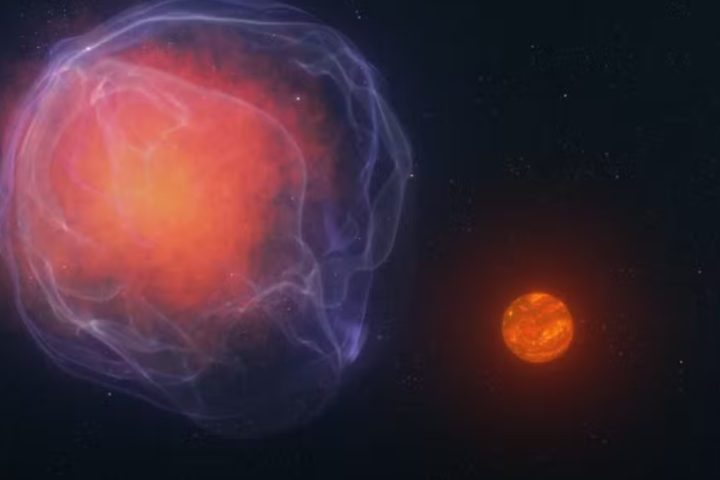 Nasa detecta objeto 27 mil vezes maior que a Terra se movendo pelo espaço