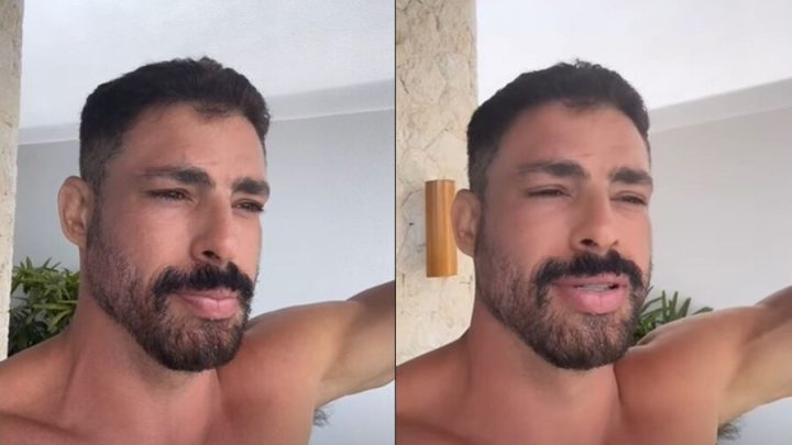 Cauã Reymond relata perrengue em praia da Indonésia após falha no equipamento de segurança: ‘Uma hora e meia nadando’