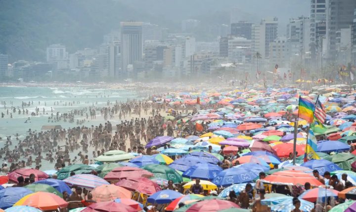 Rio de Janeiro deve registrar temperatura mais alta do inverno nesta sexta-feira