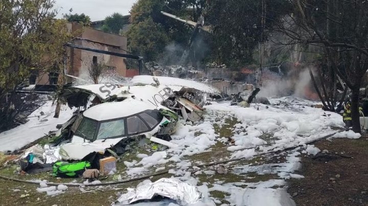 IML conclui identificação das vítimas do acidente aéreo em Vinhedo