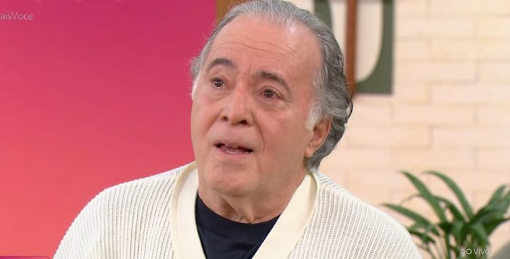 Tony Ramos se emociona ao relembrar volta ao trabalho e revela que vírus motivou hematoma intracraniano
