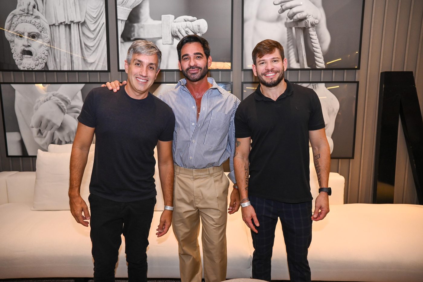 André Magal, Marlon Gama e Daniel Soeiro