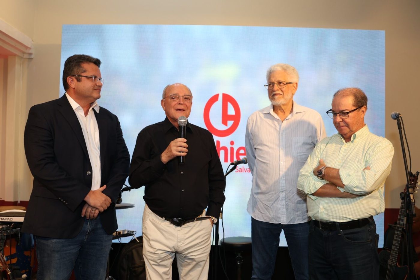 Fabrício Alves, Antônio Jorge, José Antônio Bamberg e Jorge Luiz