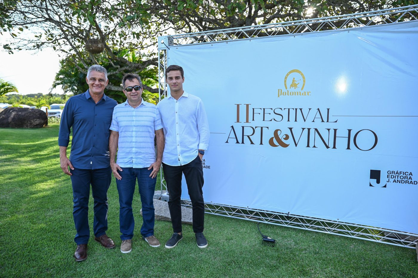 Pedro Aragão, Arnoldo Guerra e Henrique Aragão