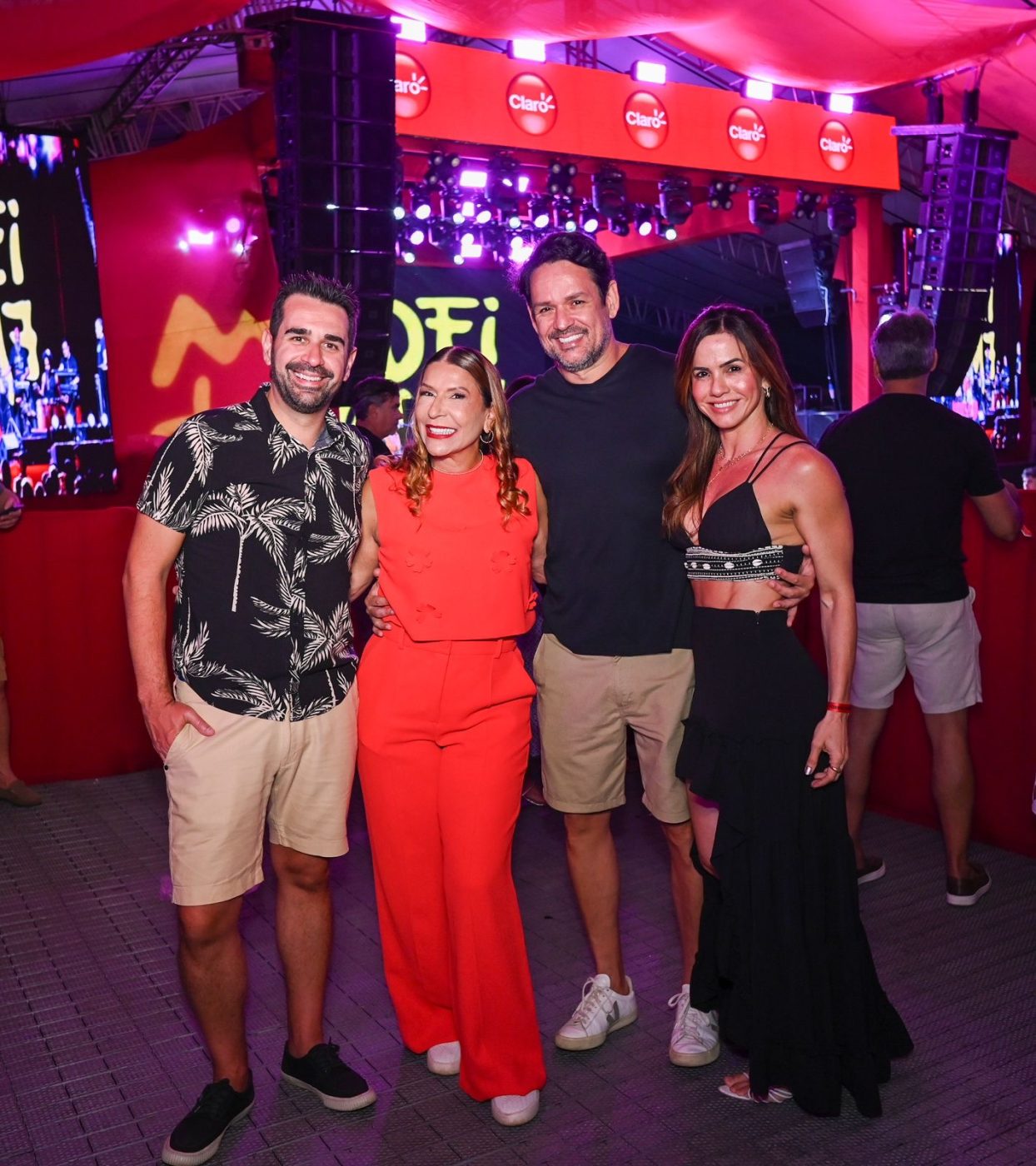 Vitor Hugo, Marcia Mamede, Rodrigo e Daiana Passos