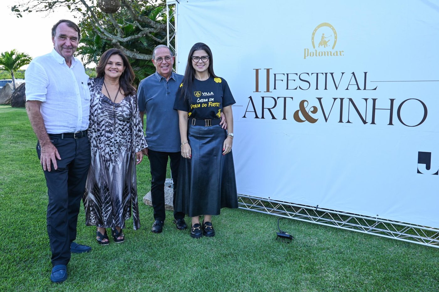 Andreas, Raquel Krattige, Eugênio Barreto e Manuella De Lucca