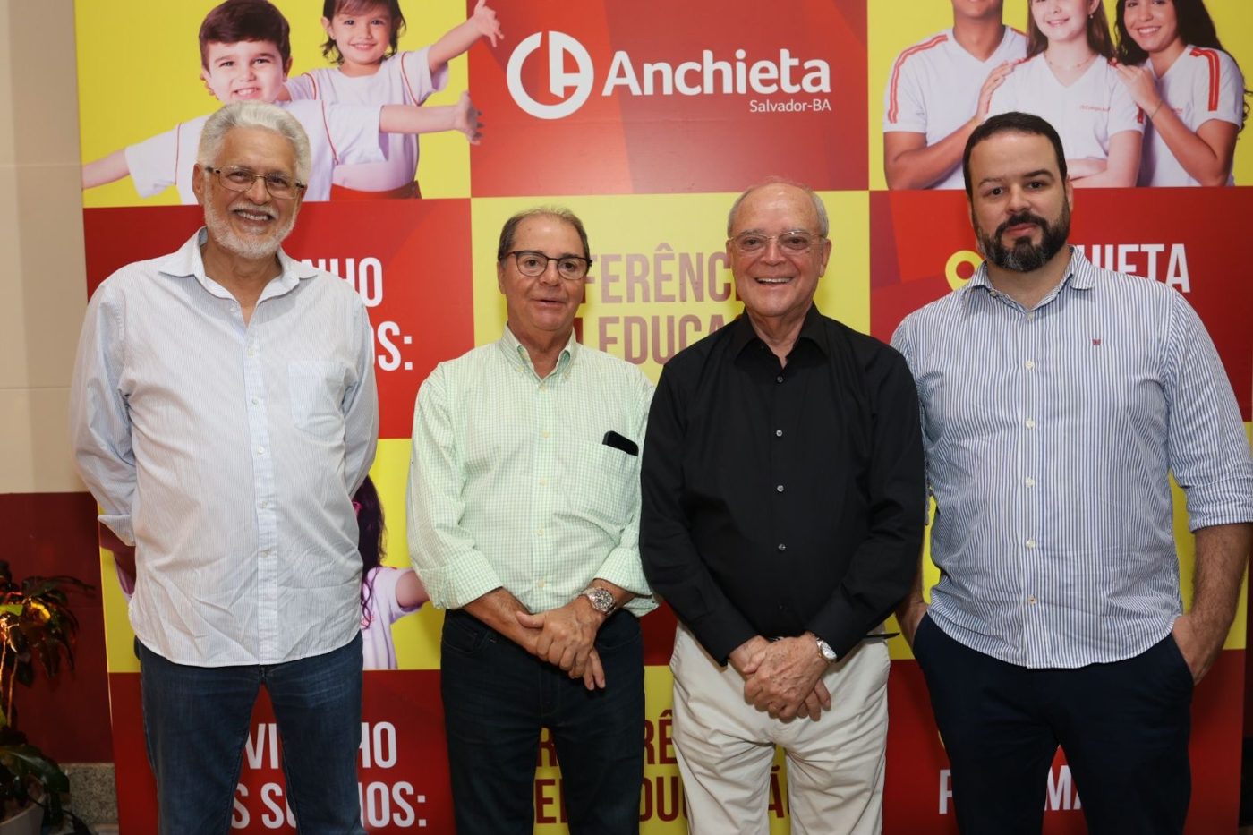 José Antônio Bamberg, Jorge Luiz, Antônio Jorge e Carlos José Negrão