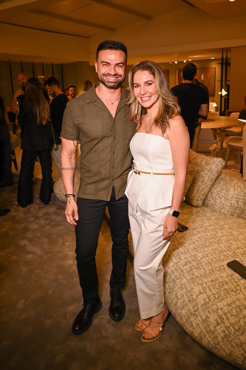 Flavio Moura e Manuela Andrade