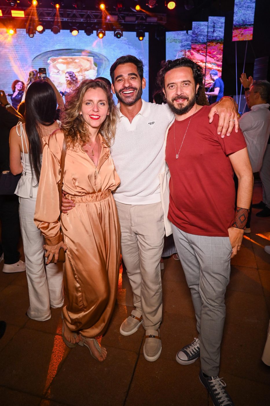 Cristina Genaro, Marlon Gama e Fernando Mungioli