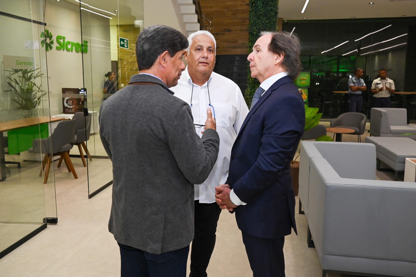 Paulo Roberto Neves, Marco Moureira e Giuseppe Belmonte