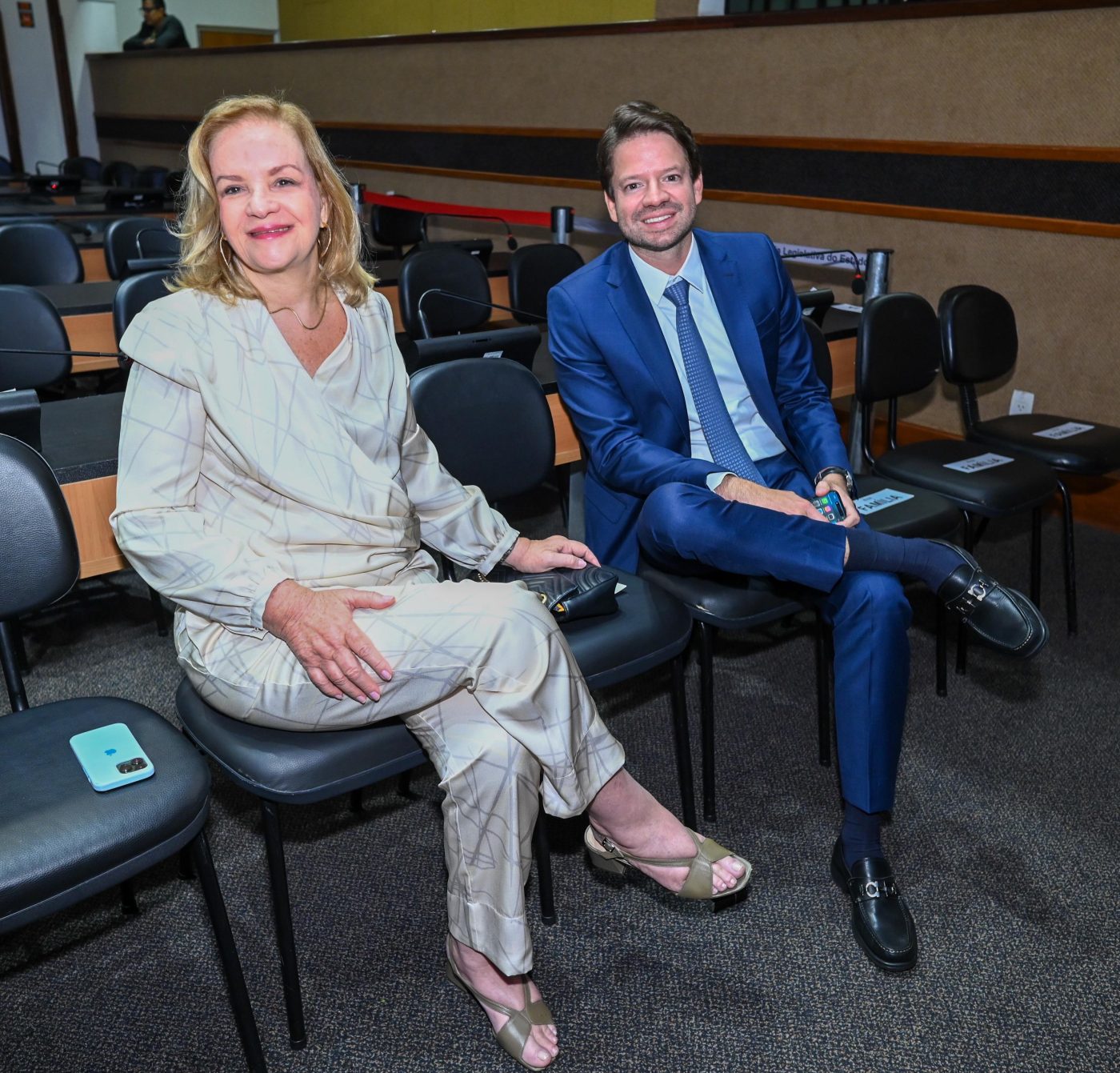 Ana Cristina Ventura e Gabriel Suarez