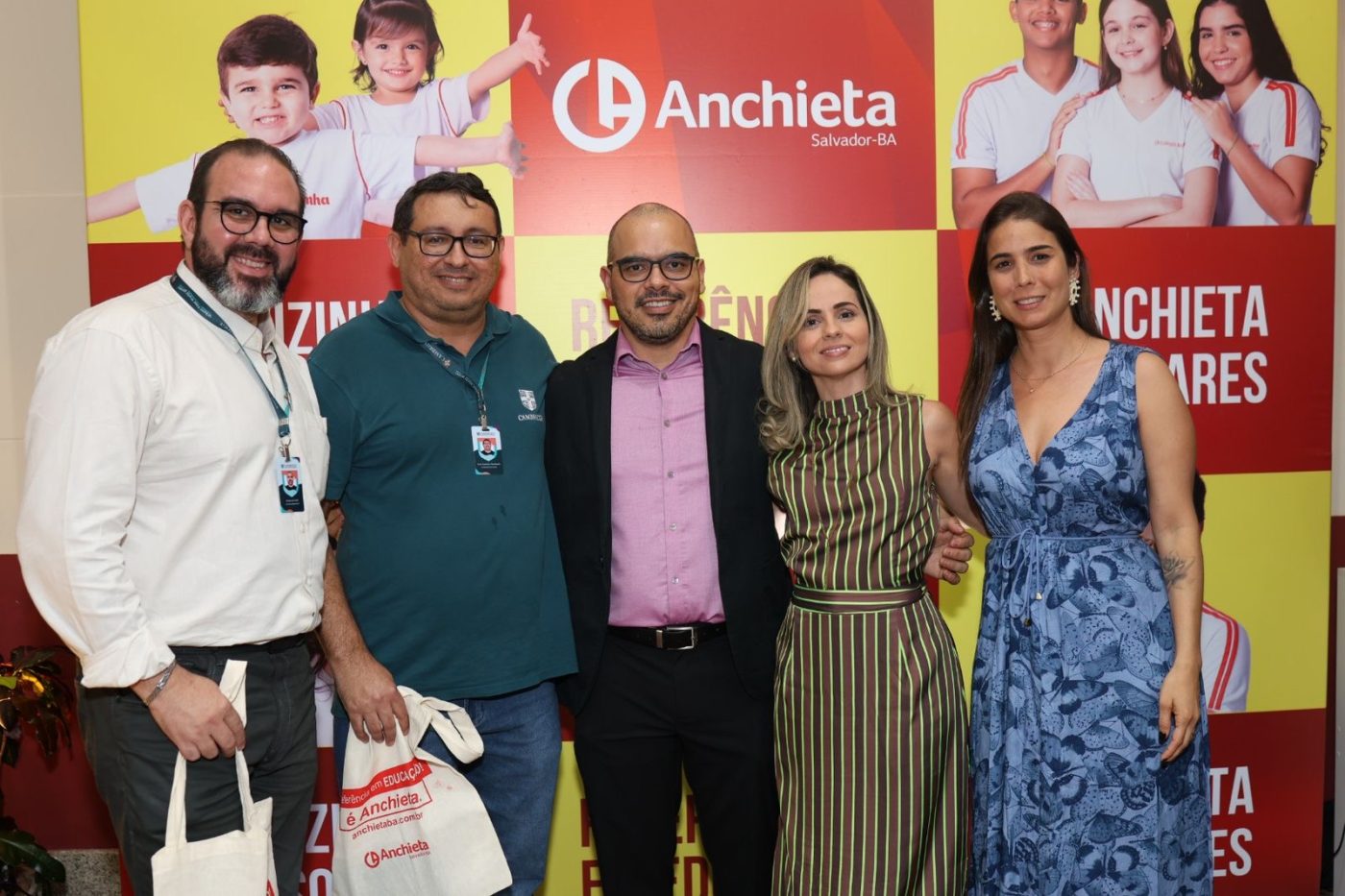 Anderson Leite, José Antônio Machado, Ademilton Albuquerque, Joana Avena e Natasha Farias