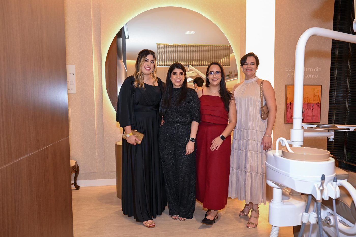 Juliane Duarte, Patrícia Pontes, Aline Sodré e Keila Barros