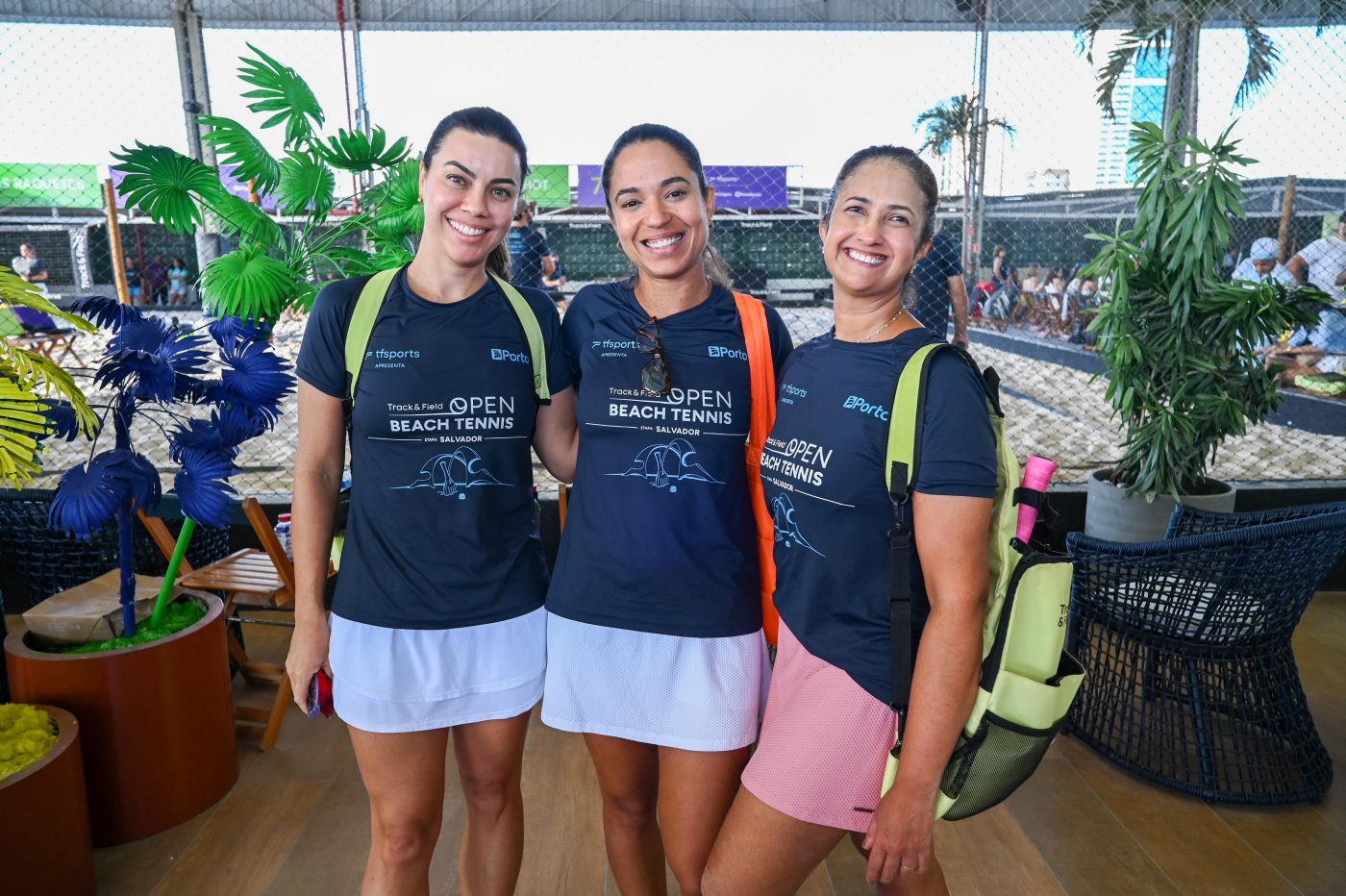 Fernanda Sarno, Priscilla Viana e Roberta Tanuri