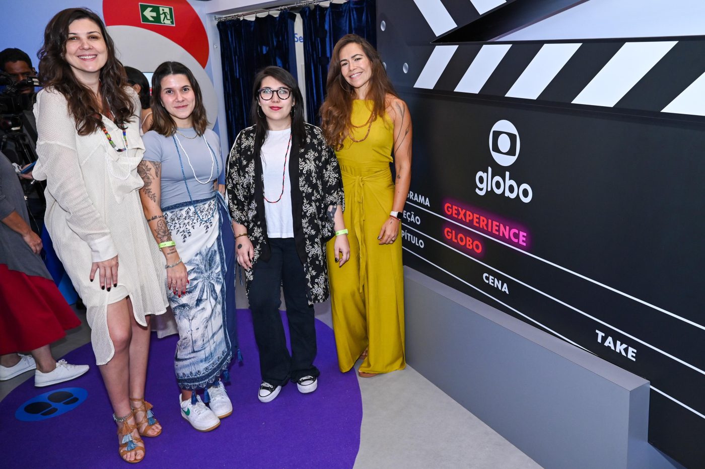 Ariane Roquete, Ana Clara Luz, Claudia Higa e Fernanda Luz