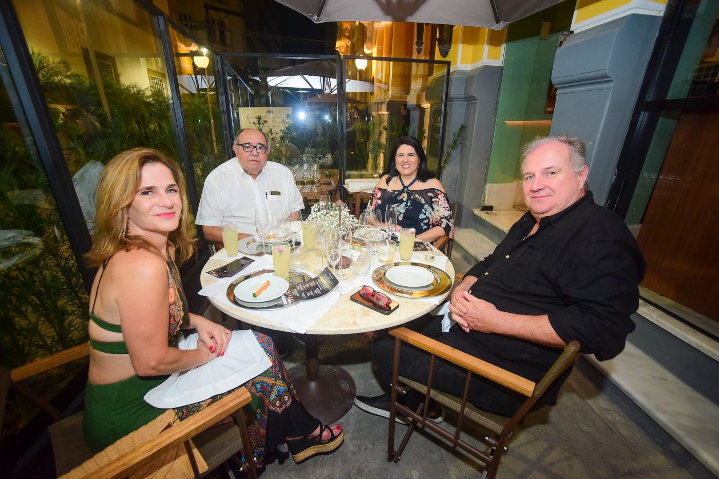 Mariella Lazaretti, Gorgonio Loureiro, Claudia Esquilante e Georges Schnyder