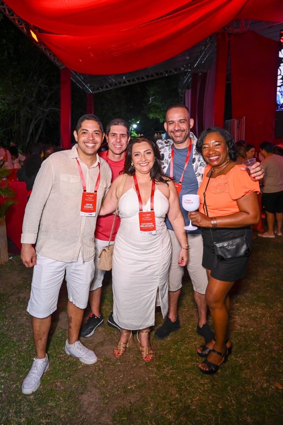 Jefte Durão, Pablo Salume, Luciana Belmonte, José Henrique e Adriana Santos