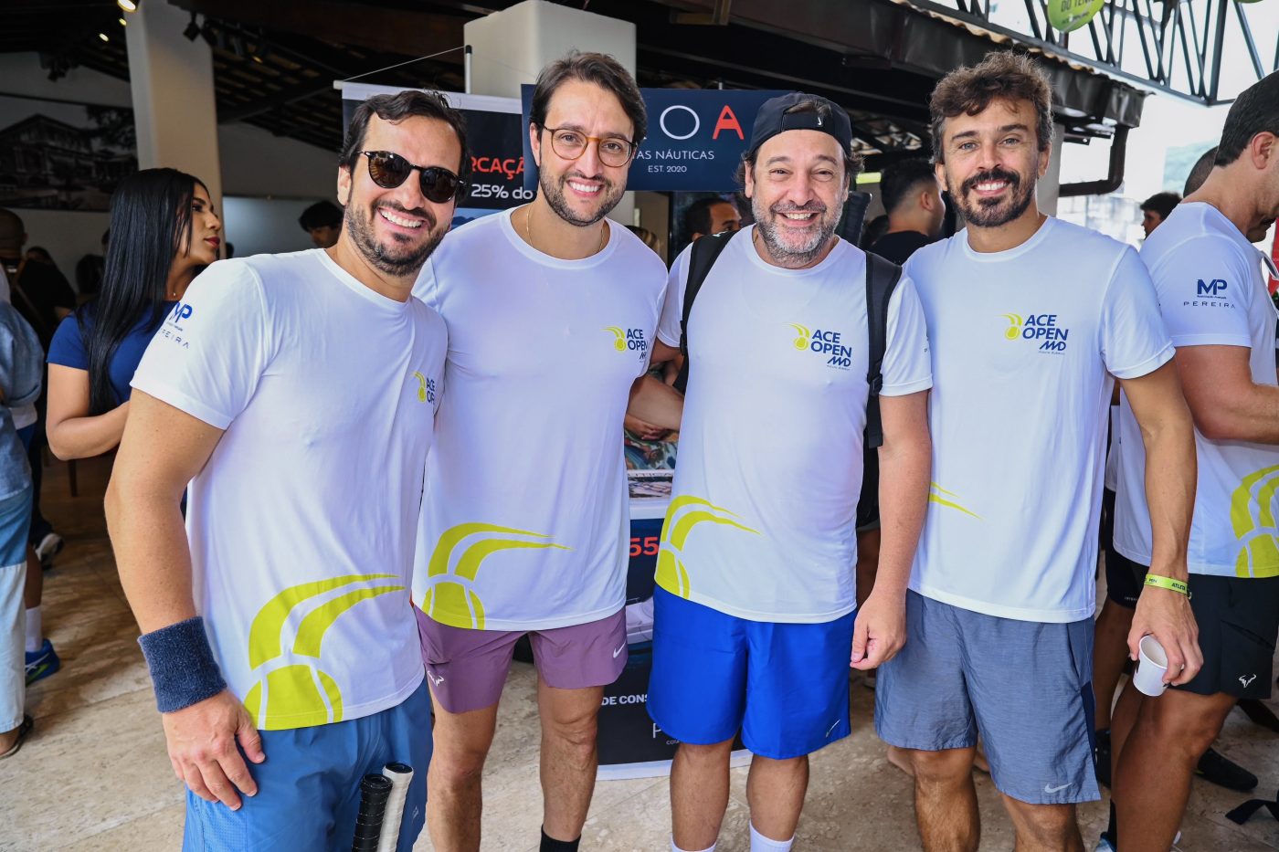 Jorge Bellak, José Manuel Parada, Zé Felipe e Silvio Regis