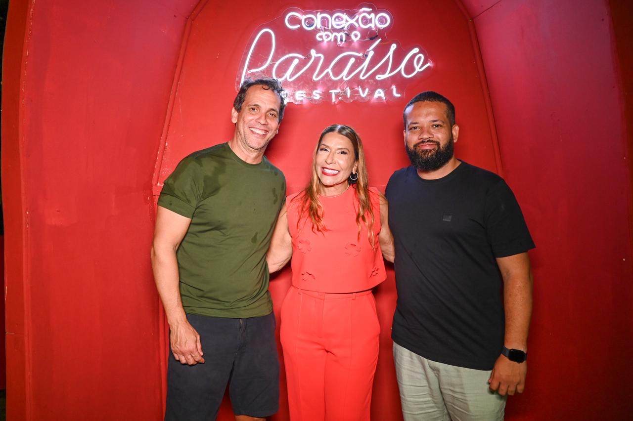 André Leão, Márcia Mamede e Eduardo Soares