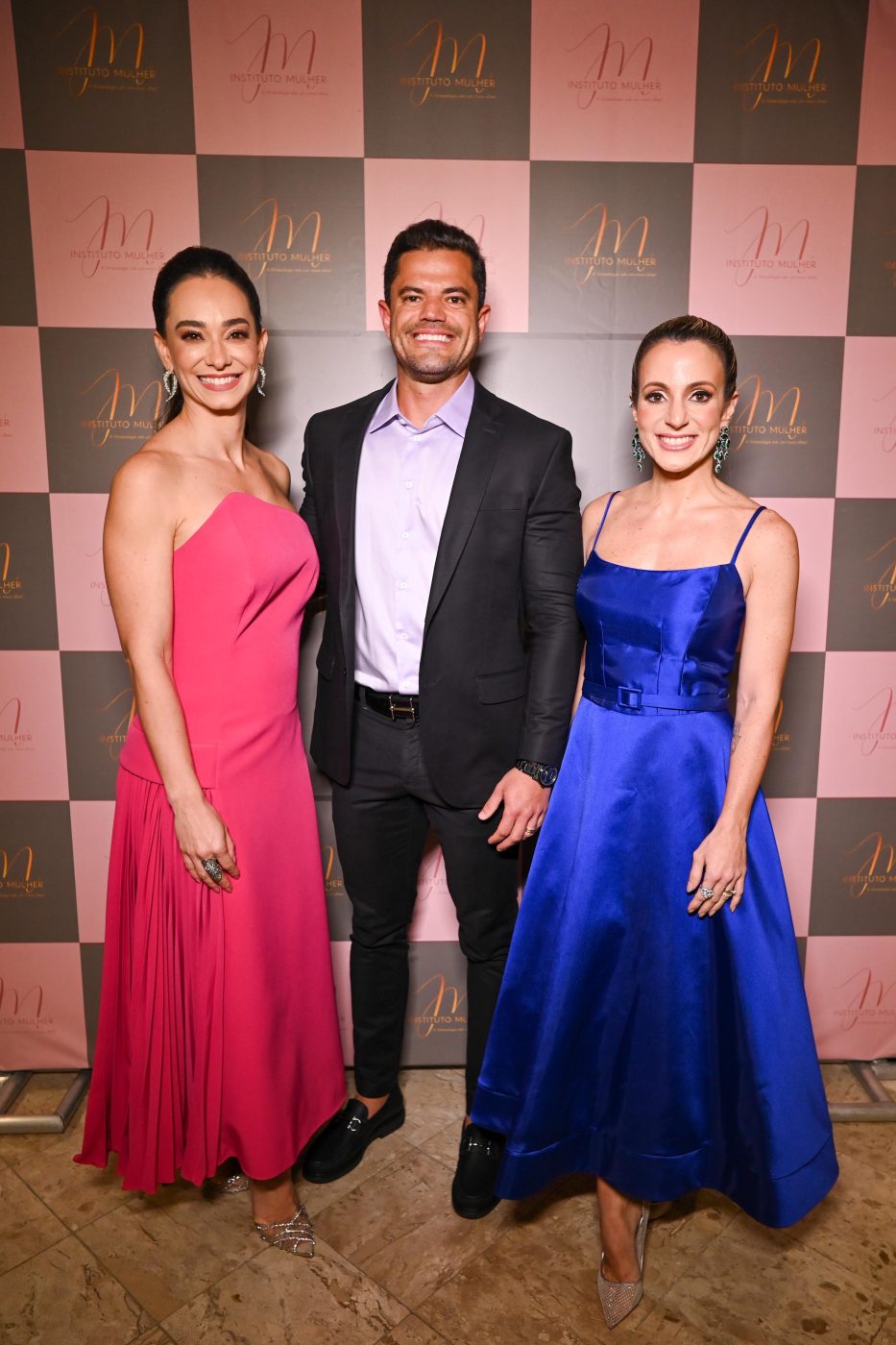 Fernanda Medeiros, Lucas Casais e Gabriela Menezes