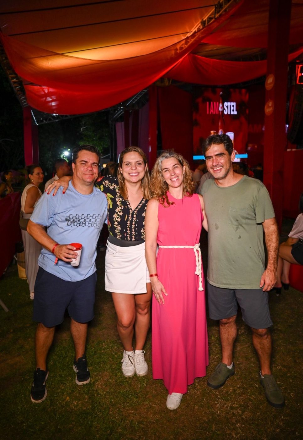 Tiago Oliveira, Ana Luisa Oliveira, Roberta Gravina e Marco Aurélio