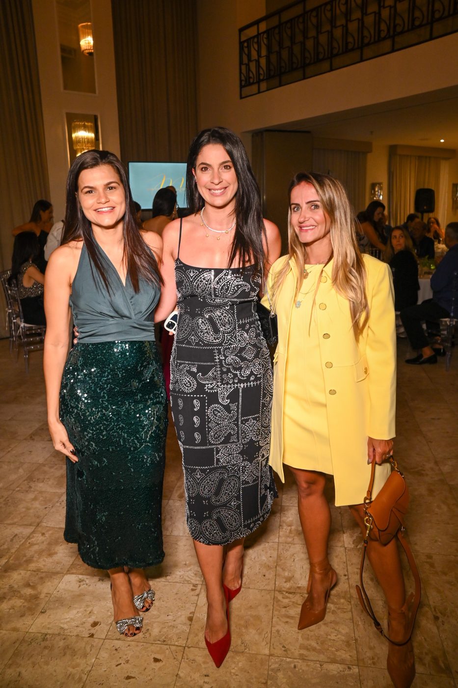 Mariana Vidal, Maria Clara Sanjuan e Ludmila Carneiro