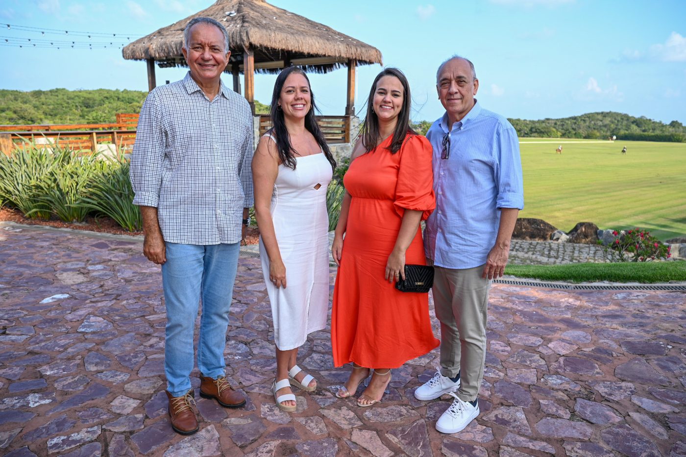 Manoel Teixeira, Catarina Almeira, Ana Emília e Marcos Figueiredo