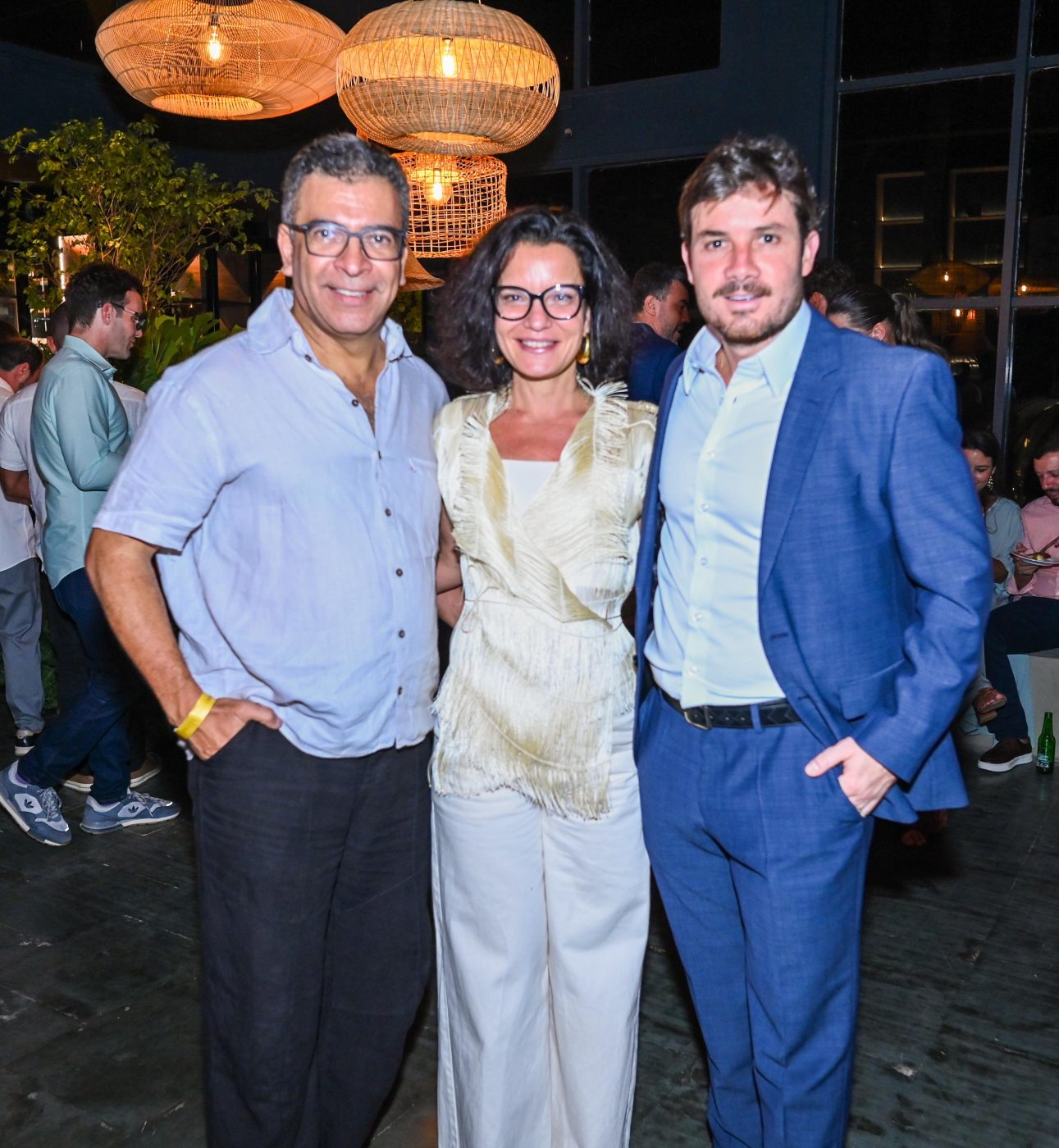 Pedro Ariel, Adriana Cravo e André Secchin