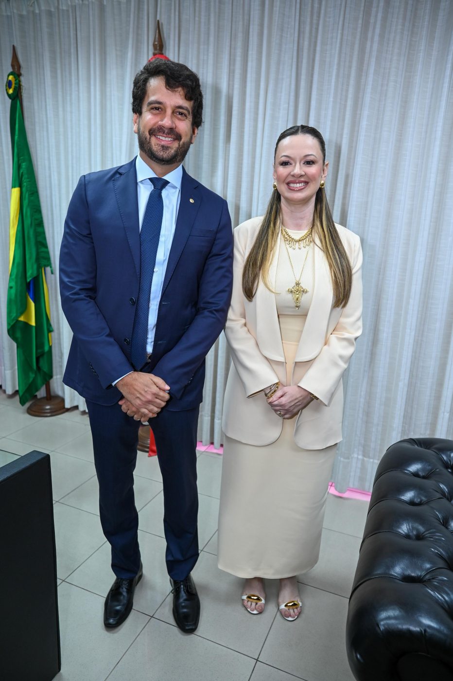 Manuel Rocha e Isabela Suarez