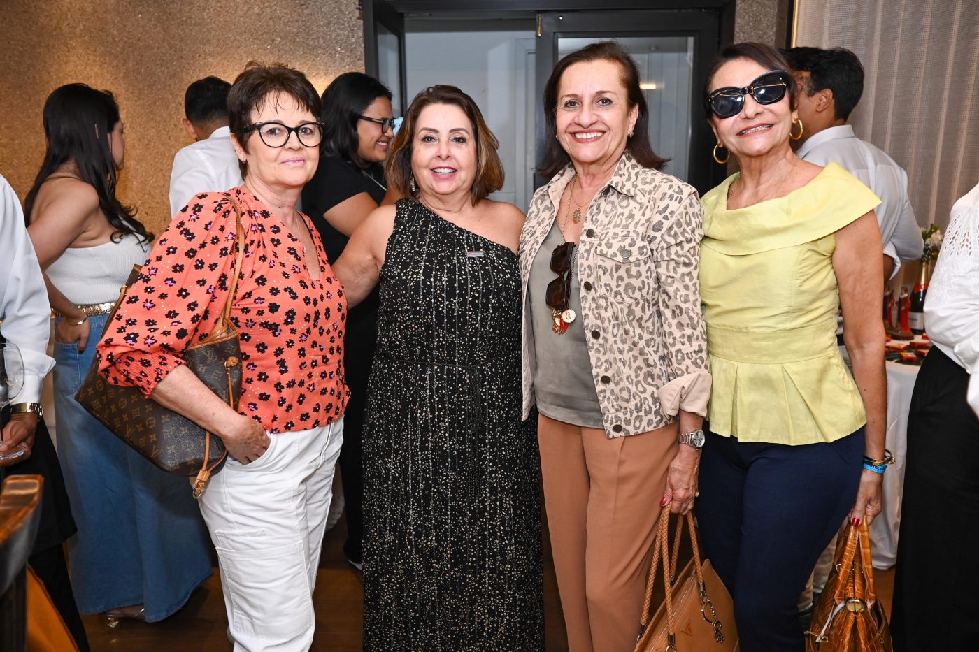 Joanita Vasconcelos, Anamelia Batista, Márcia Bandeira e Lícia Fachinetti