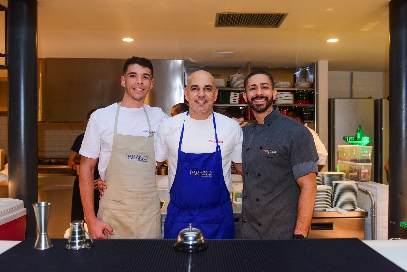 Igor Dias, Jonatan Albuquerque e Edu Moraes