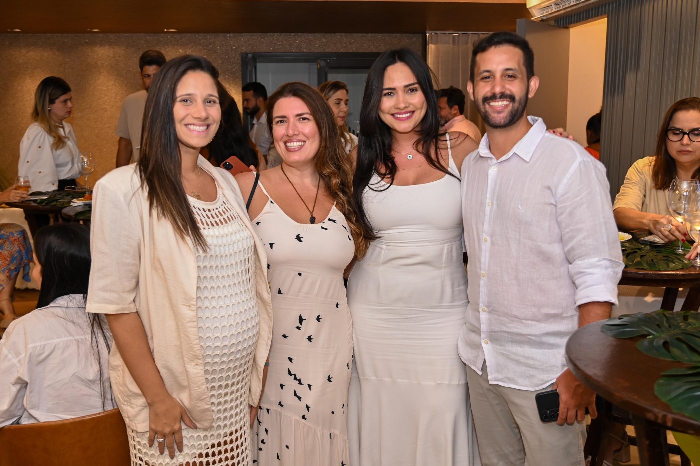 Nathalia Brito, Andrea Cardoso, Ingrid Pestana e Gustavo Carvalho