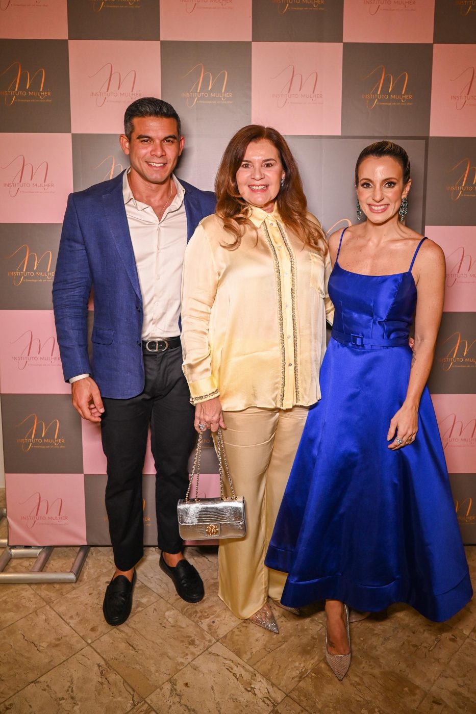 Laurindo Lima, Tânia Teles e Gabriela Menezes