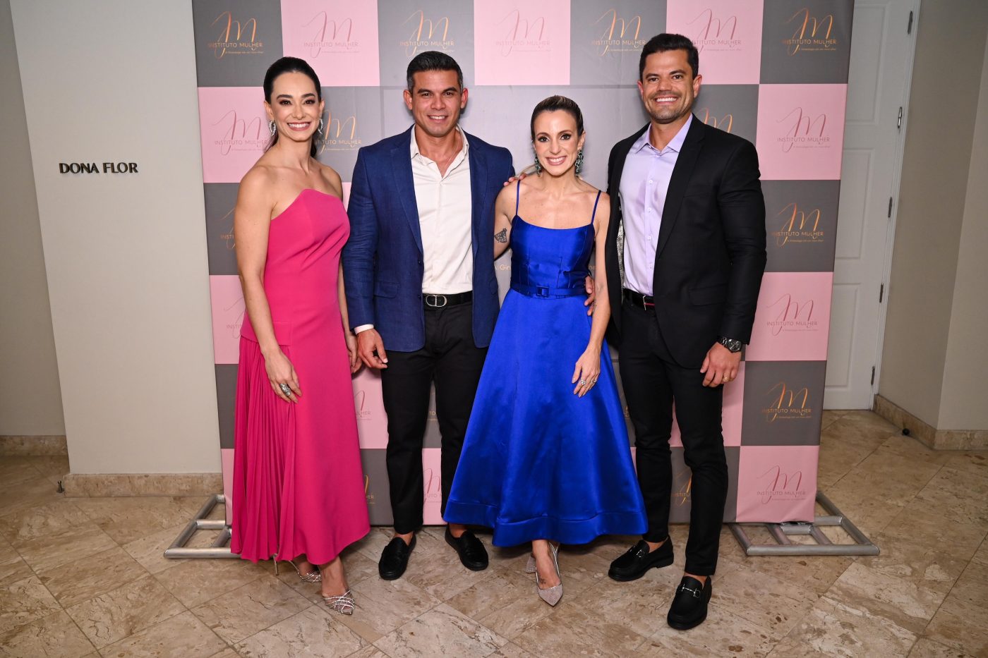 Fernanda Medeiros, Laurindo Lima, Gabriela Menezes e Lucas Casais