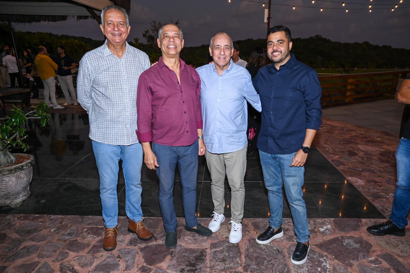 Manoel Teixeira, Nilson Araújo, Marcos Figueiredo e Adiel Serra