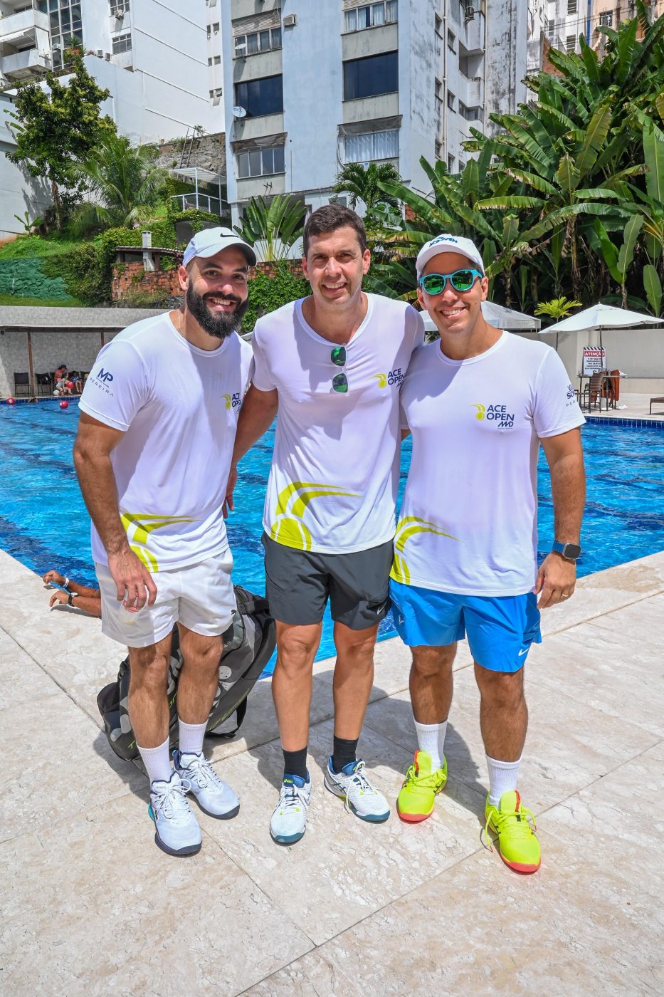 Conrado Gonçalves, Gustavo Baiardi e Odilon Franco