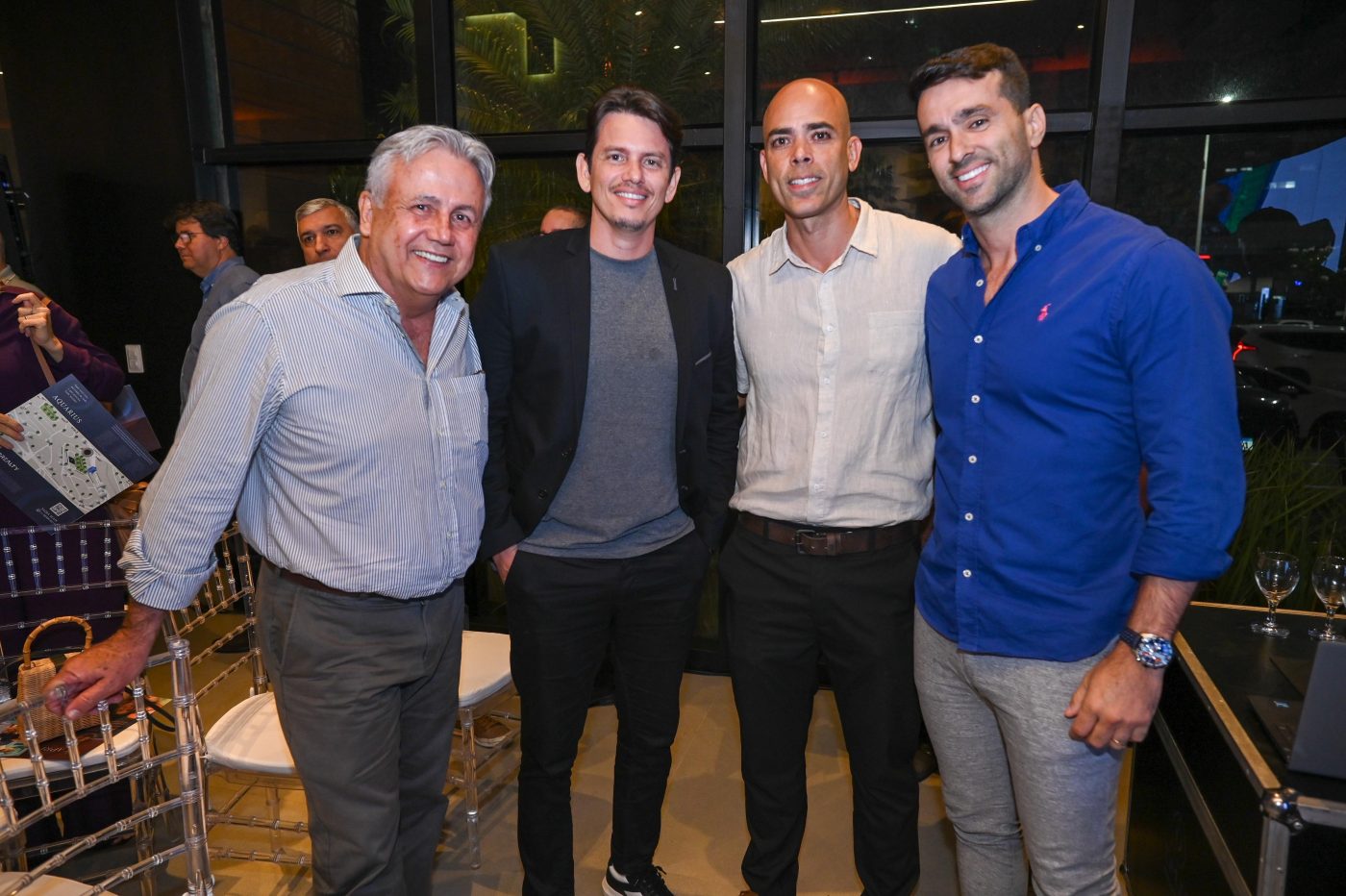 Mário Sérgio Barros, Deco Bueno, Domingos Ricão e Ricardo Magnavita