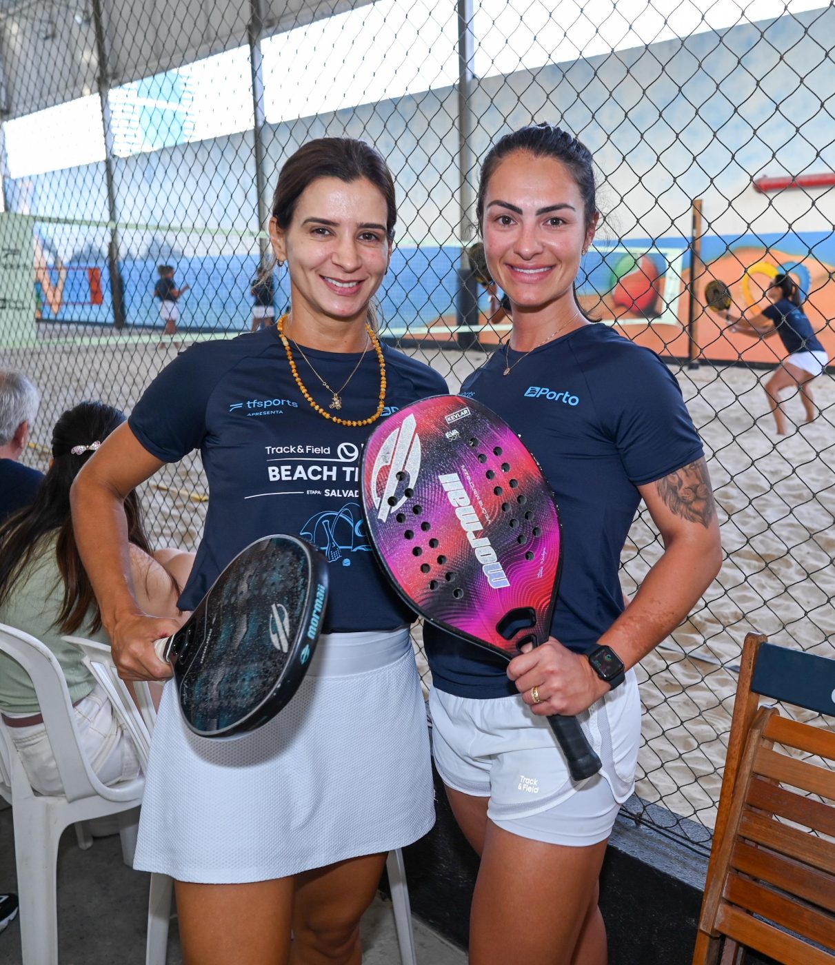 Vanessa Almeida e Francine Stum