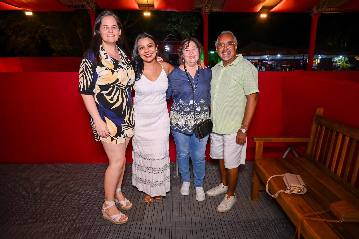 Debora Marques, Ellen Sousa, Jussara Chaves e Alvimar Machado