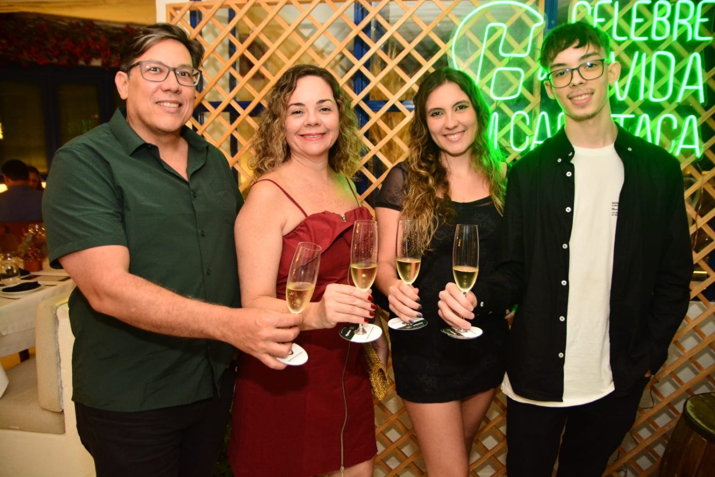 Sérgio Moraes, Danielle Barreto, Amélie Barrero e Maurício Barrero