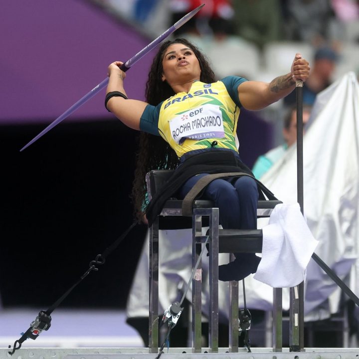 Baiana Raissa Machado conquista medalha de prata no lançamento de dardo